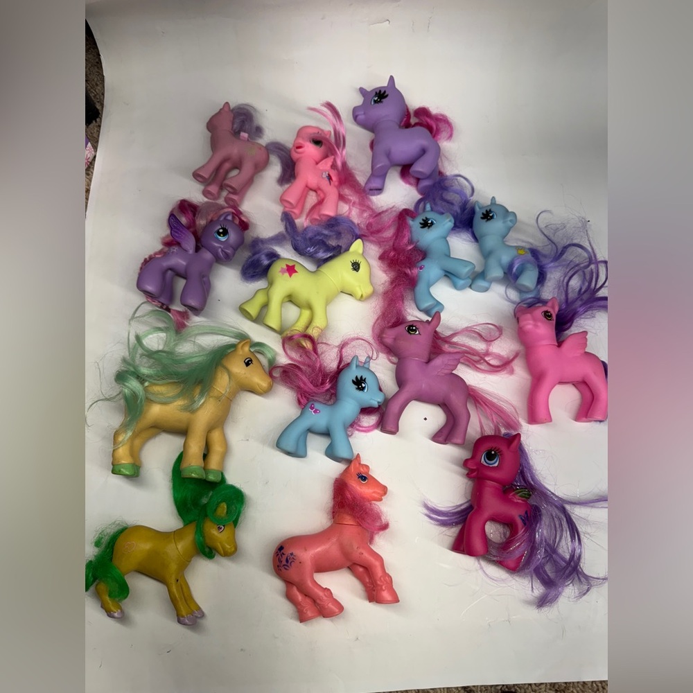 Pony Unicorn Assorted Figures Toys My Little Pony New and old